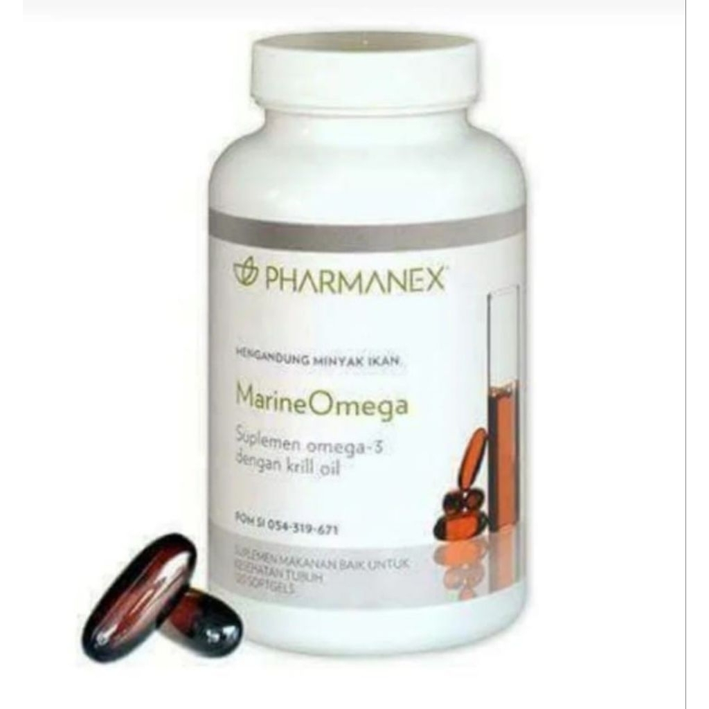 suplemen Marine Omega 120kapsul Skin Nu original