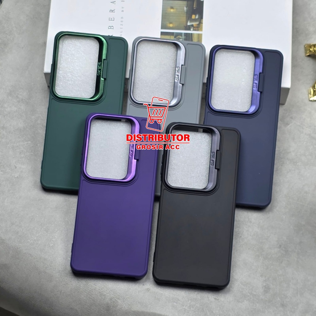 REDMI 15 REDMI 15C CASE MACARON STAND CAMERA  CASE KICKSTAND CAMERA REDMI 15 REDMI 15C