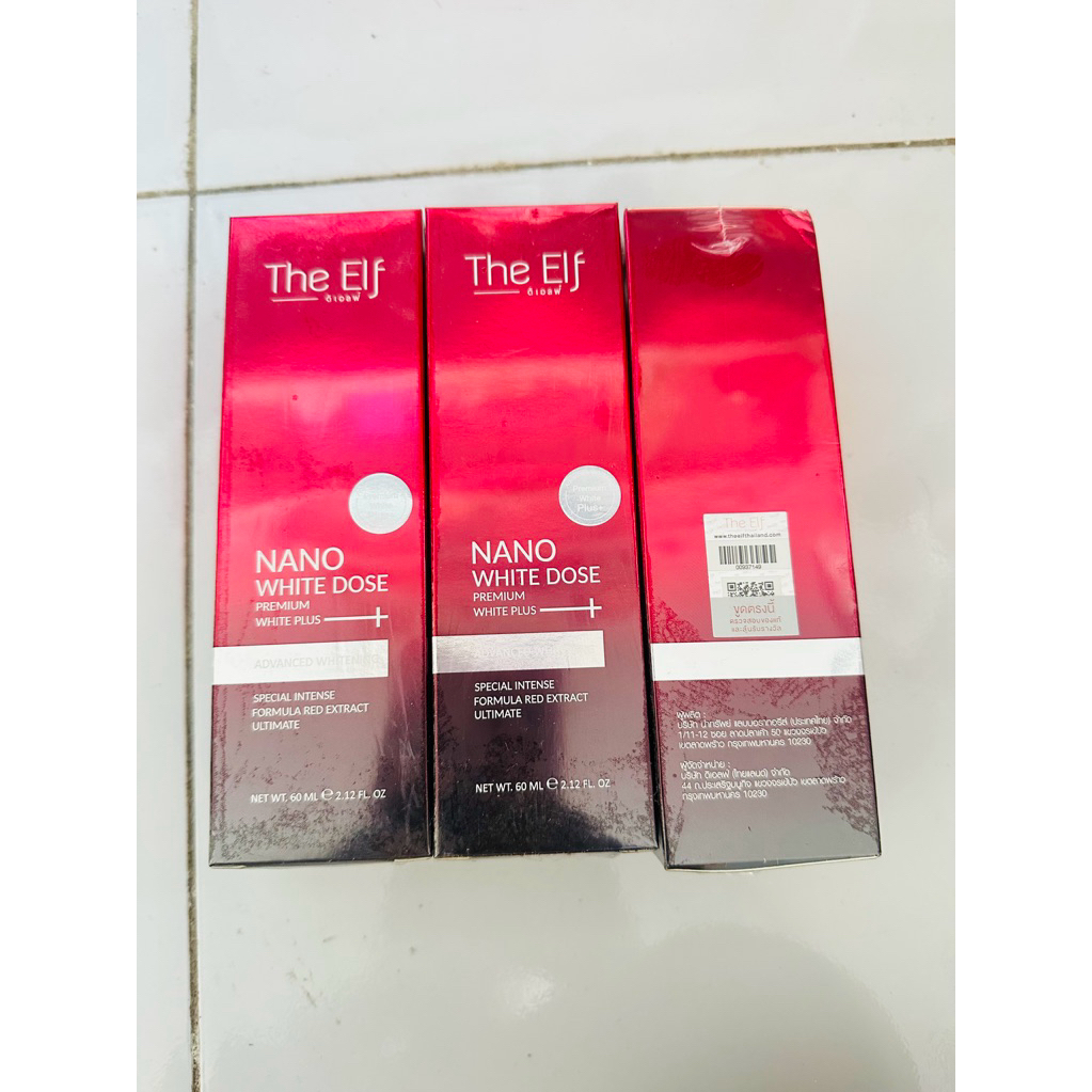 CUCI GUDANG ORIGINAL THE ELF SERUM BADAN PENCERAH 60ml ed 02/2026