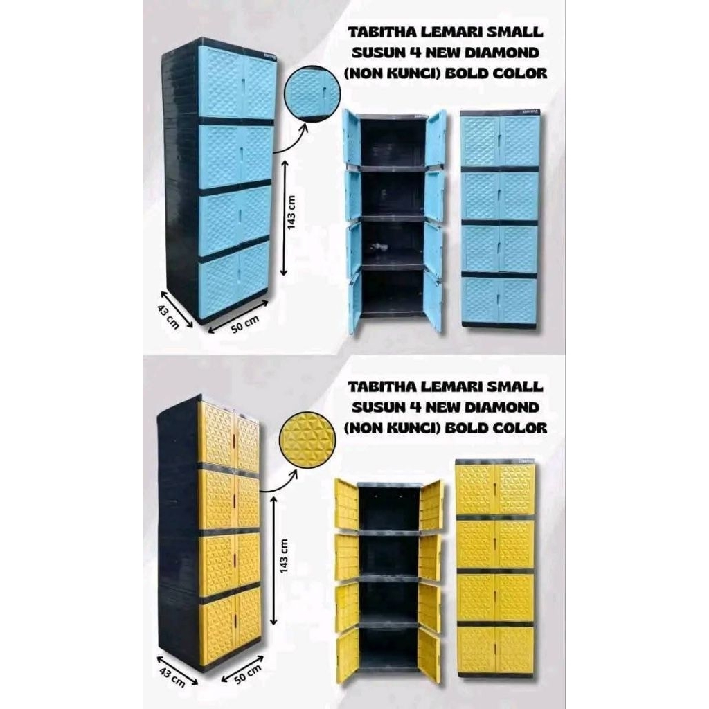 lemari tabita 4susun