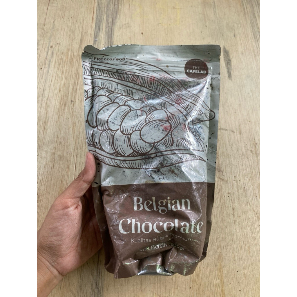 TheCafelab Bubuk Minuman Belgian Coklat 500gr/Powder Belgian Coklat Terlaris/Cafelab