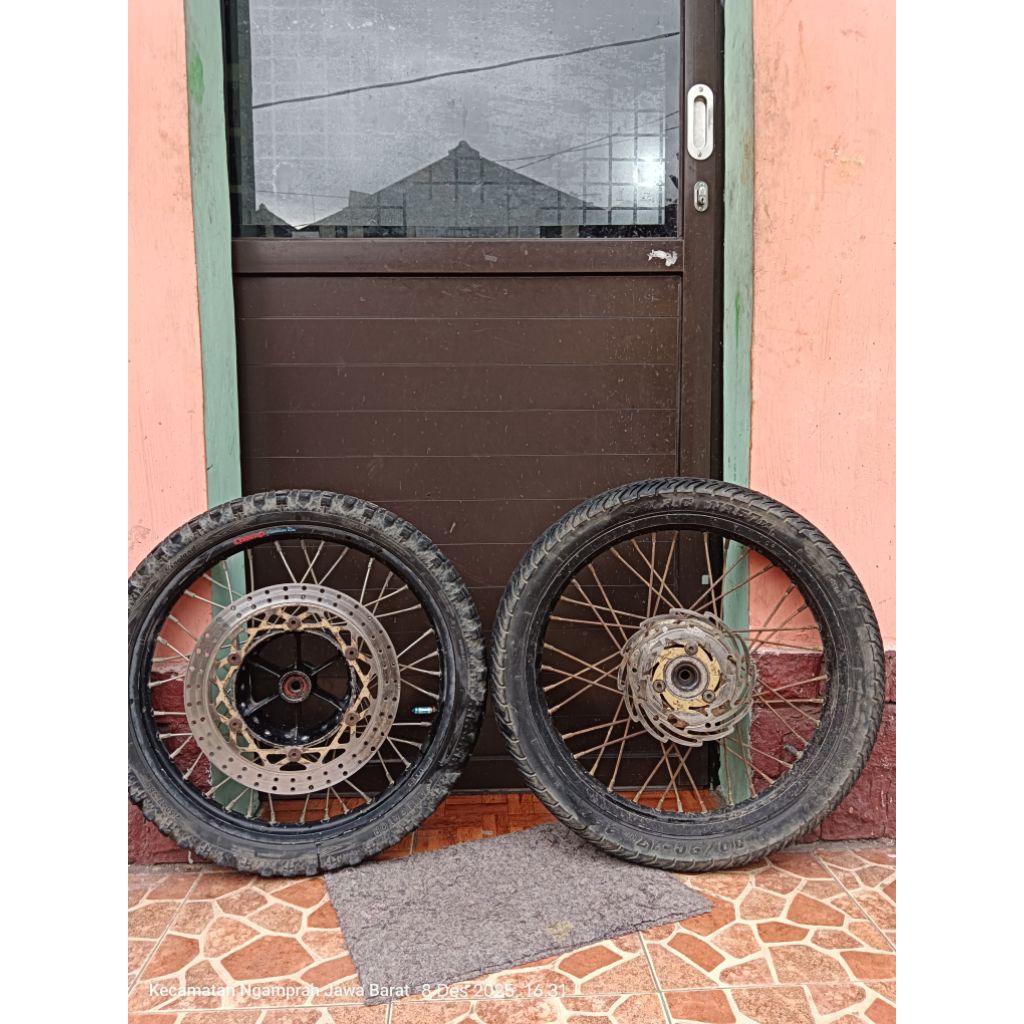 Velg depan belakang Shogun 125 SP lama tahun 2005-2006