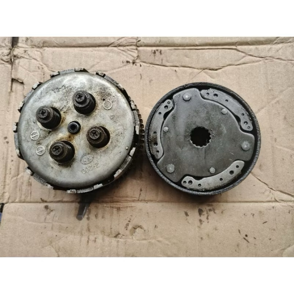 rumah kopling/sarang kupling jupiter z pnp vega r new/vega lama full set kampas ganda barang origina