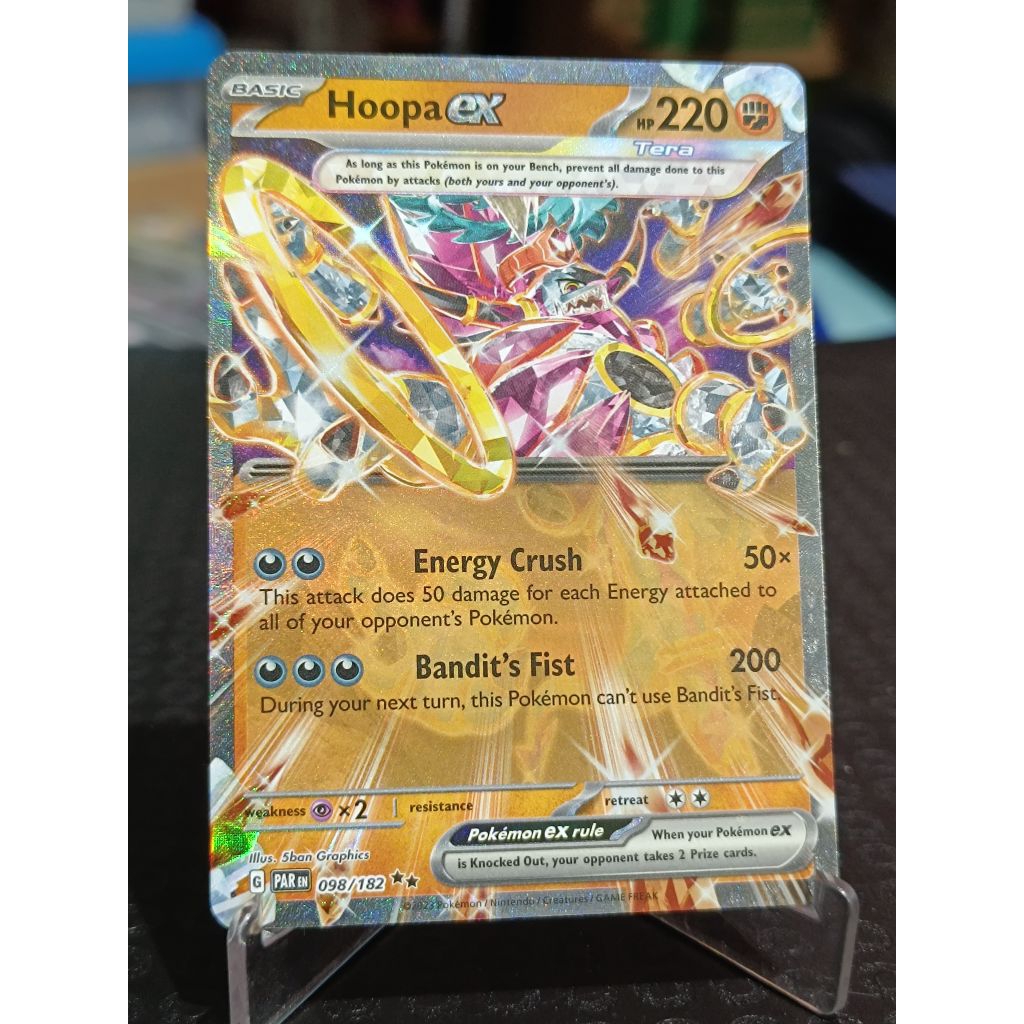 kartu pokemon TCG ori English Hoopa ex RR