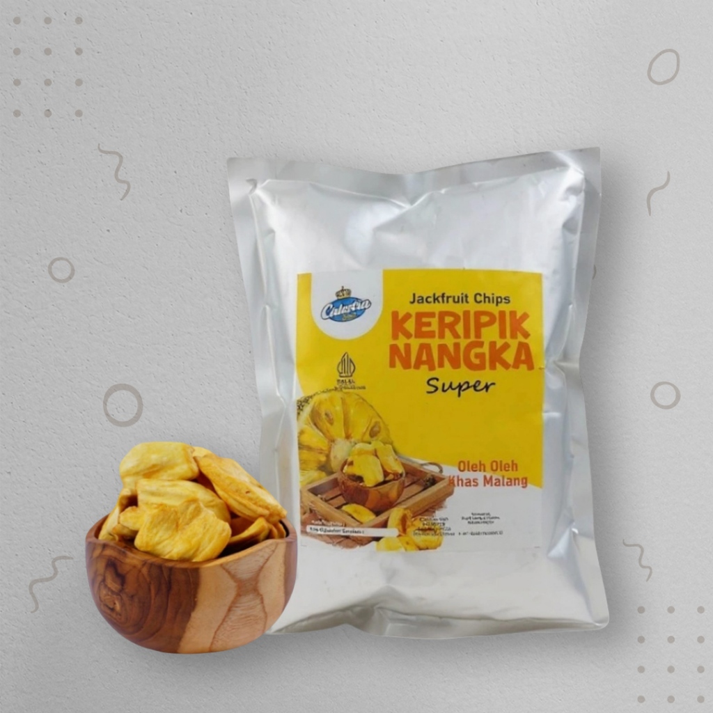 Keripik Nangka Super 500g dan 1kg - Kripik Nangka Asli Khas Malang