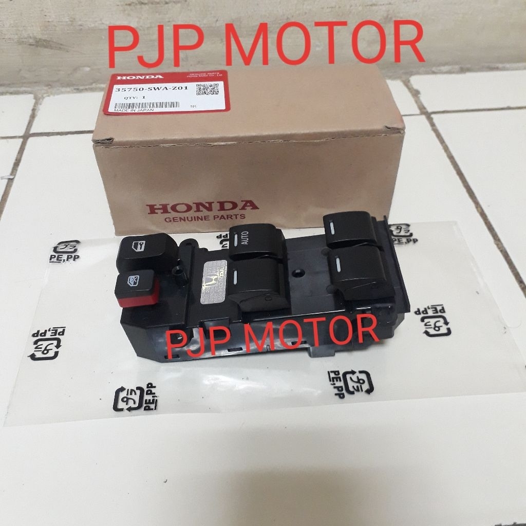 saklar switch power window mobilio brio brv crv gen 3 gen3 original japan