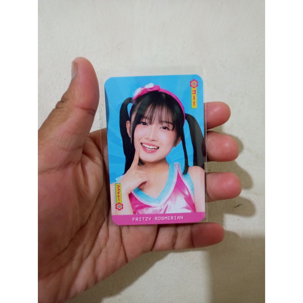 photocard Fritzy JKT48 - All in Tour 2025