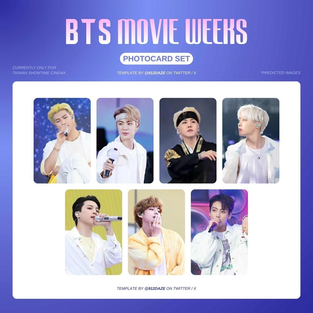 PC BTS MOVIE WEEKS BENEFIT KOREA