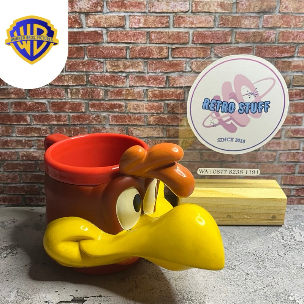 Mug Vintage Looney Tunes Foghorn Leghorn 1992 Super Rare Original Warner Bros