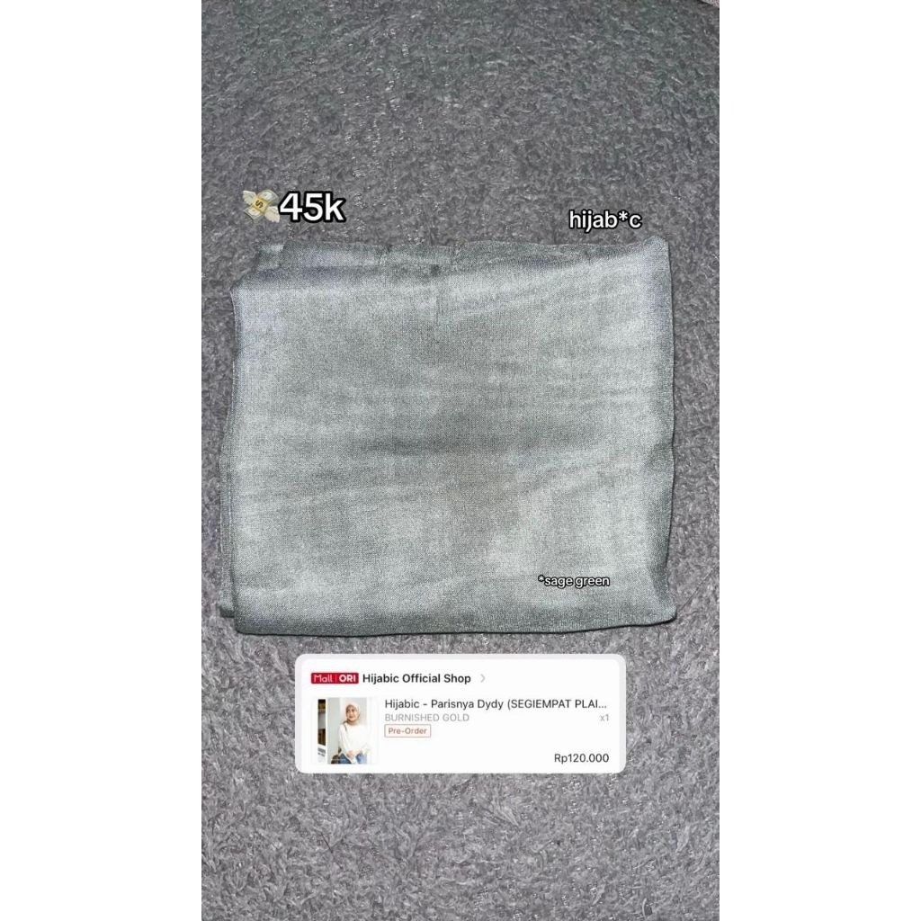 Paris Segiempat Hijabic x Dianty