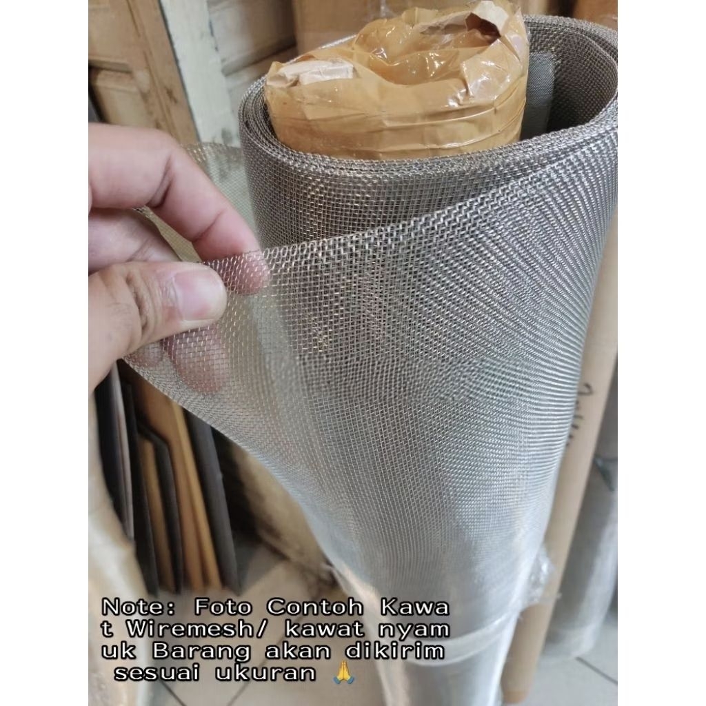 Kawat Mesh 6 Stainless SS304- Wiremesh - KawatLoket - Kawat ayakan Stainless
