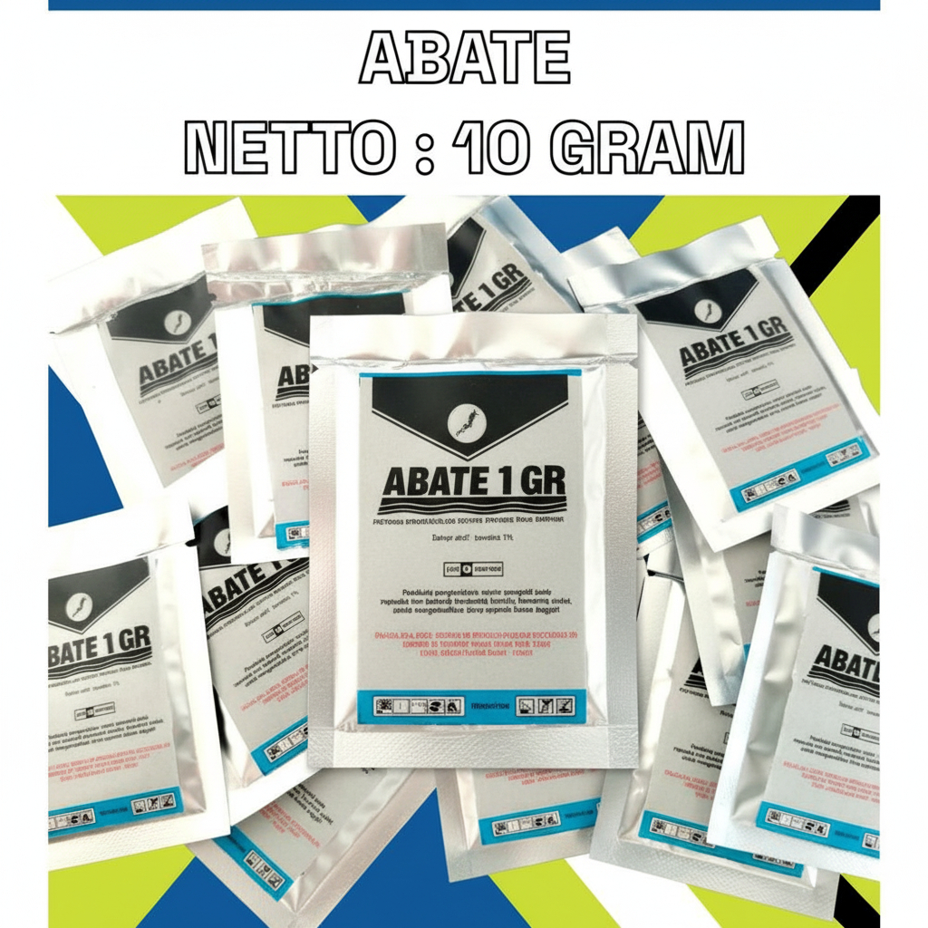 Abate 10gr obat anti jentik nyamuk kolam ikan koi