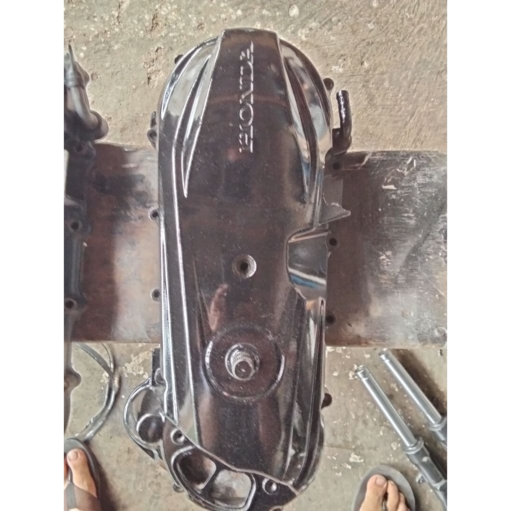 block cvt bak rumah puly beat fi stater kasar kzl full isi PNP beat karbu