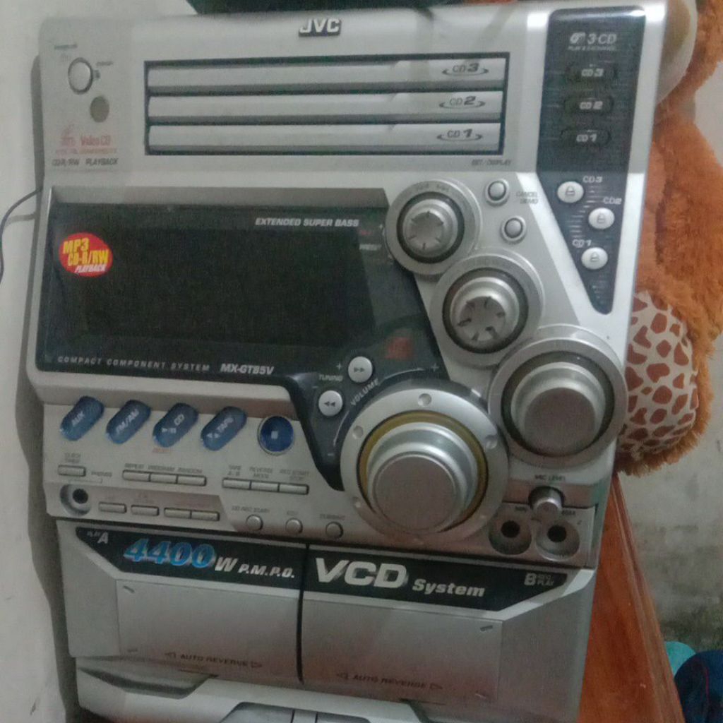 head JVC 4400 pmpo. all fungsi