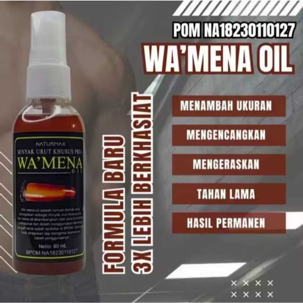 (BISA COD) MINYAK WAMENA BPOM DAUN 3 JARI PEMBESAR KELAMINLAKILAKI 100% ORIGINAL