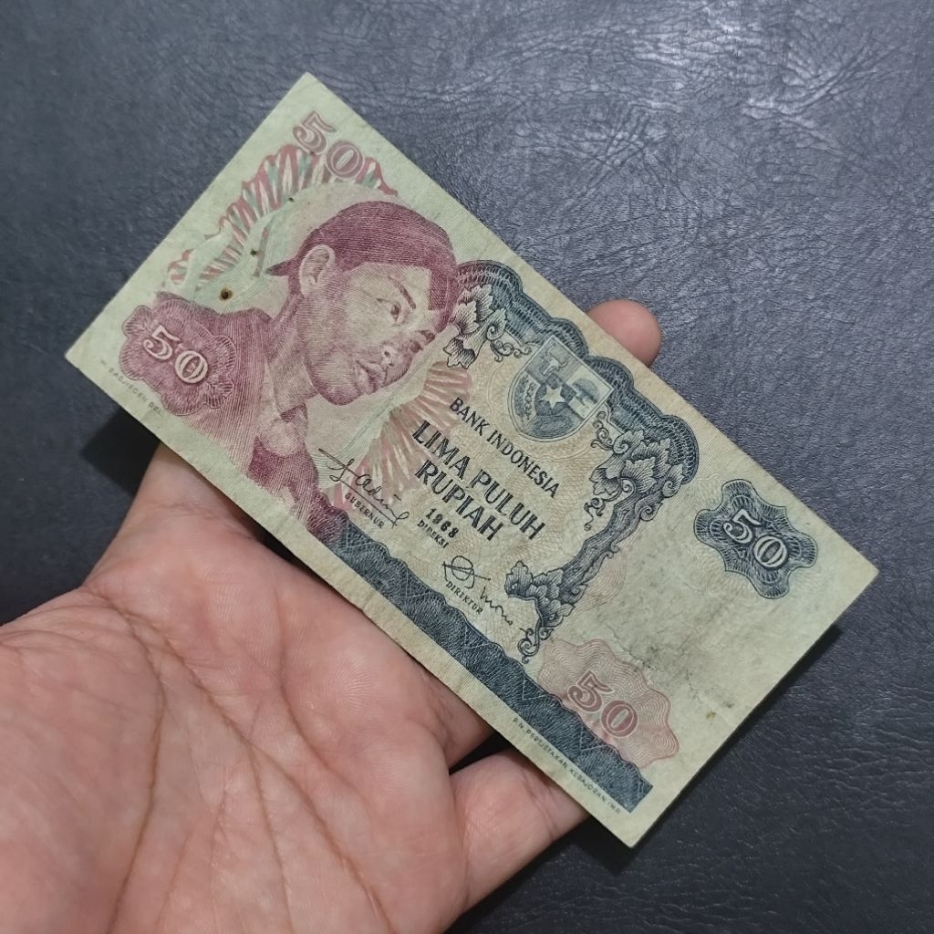 50 Rupiah Sudirman Murah Meriah Tahun 1968