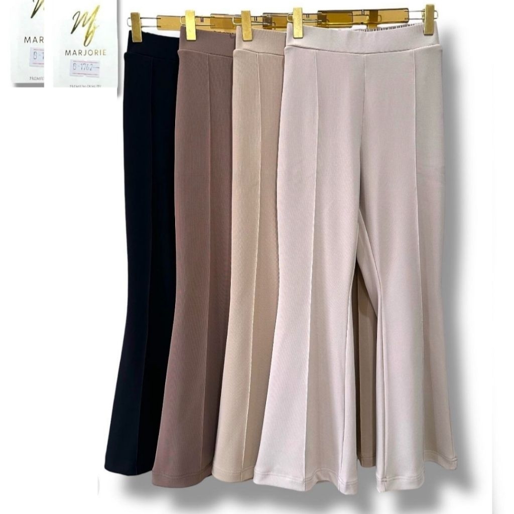 Celana Cutbray Marjorie MJ Tensel Twill Celana Kerja Casual