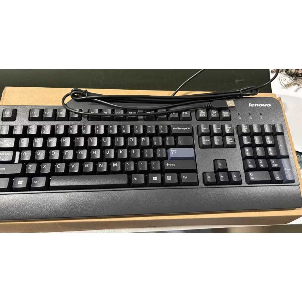 KEYBOARD USB LENOVO KB1021 NEW I Keyboard Komputer
