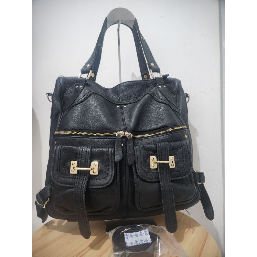 Tas wanita kulit asli Brand Le Junev