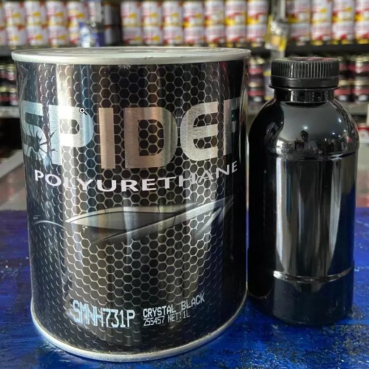 SPIDER PU HONDA CRYSTAL BLACK SM NH731P / CAT PU HONDA CRV HITAM SMNH731M