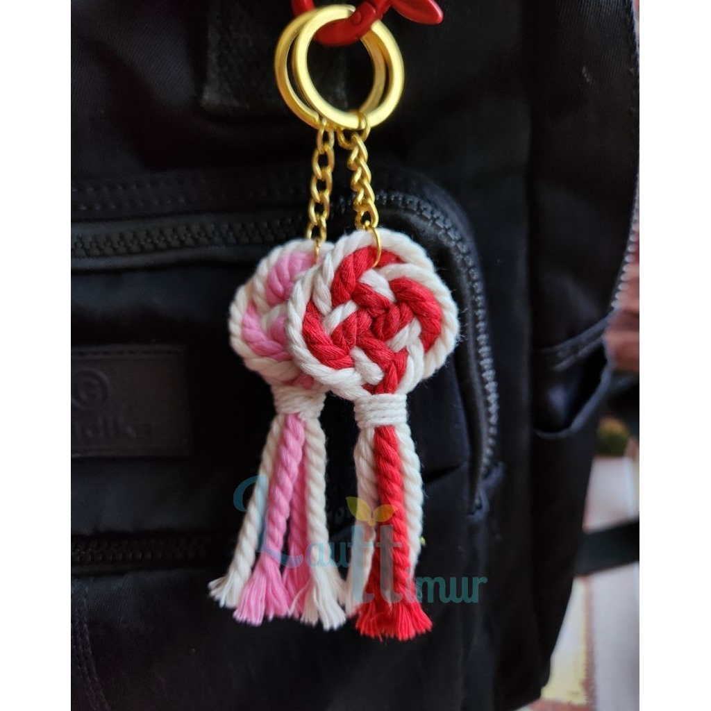 Gantungan Kunci Macrame Jose | Gantungan Kunci Souvenir | Souvenir Gantungan Kunci