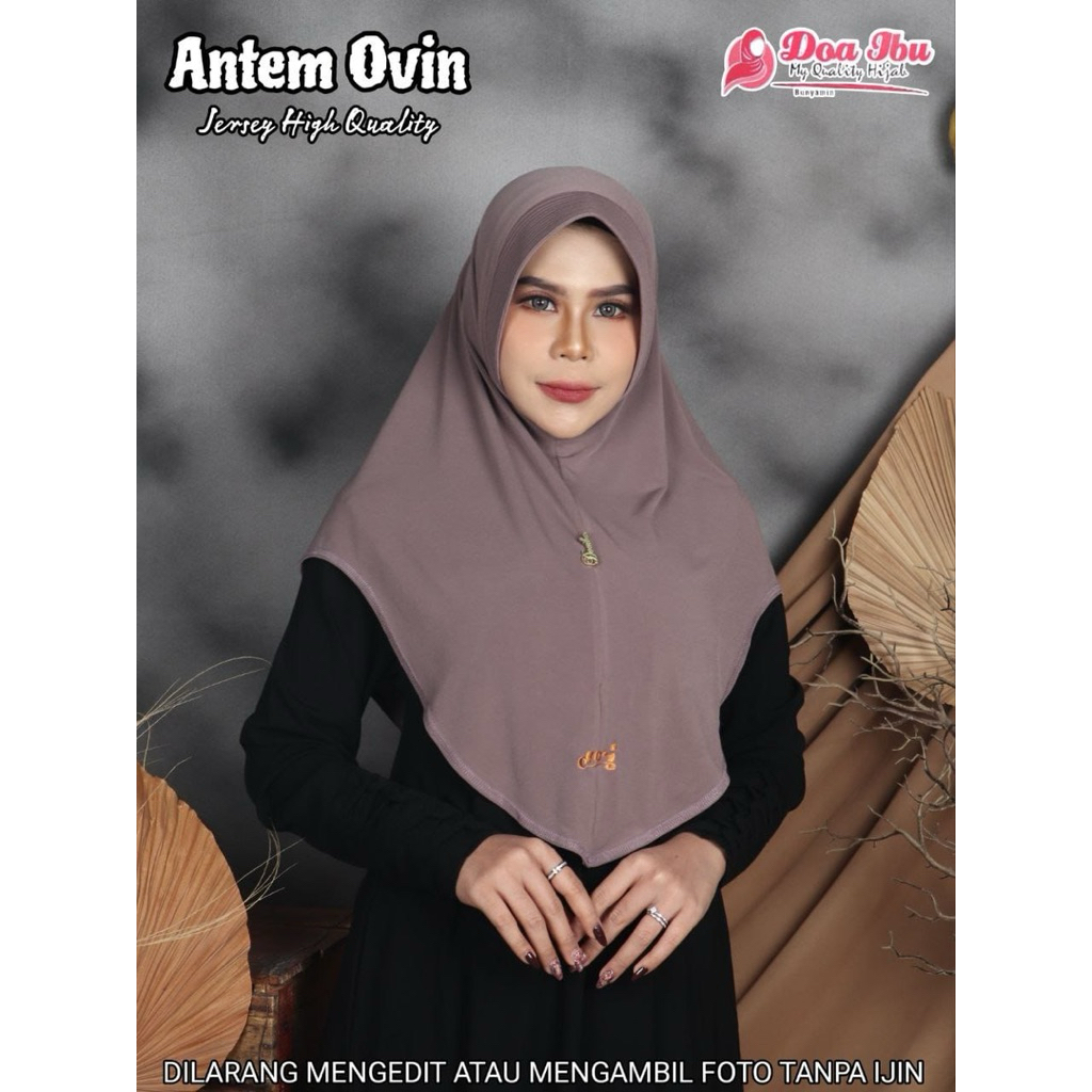 Hijab Bergo Pet Antem M Doa Ibu Jersey HQ