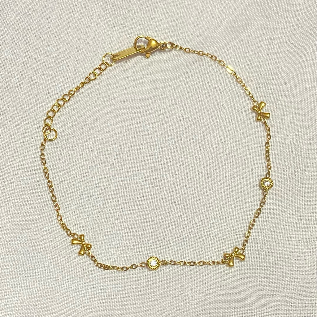 Gelang Titanium Wanita 3 Pita/Gelang Titanium Wanita/Gelang Titanium