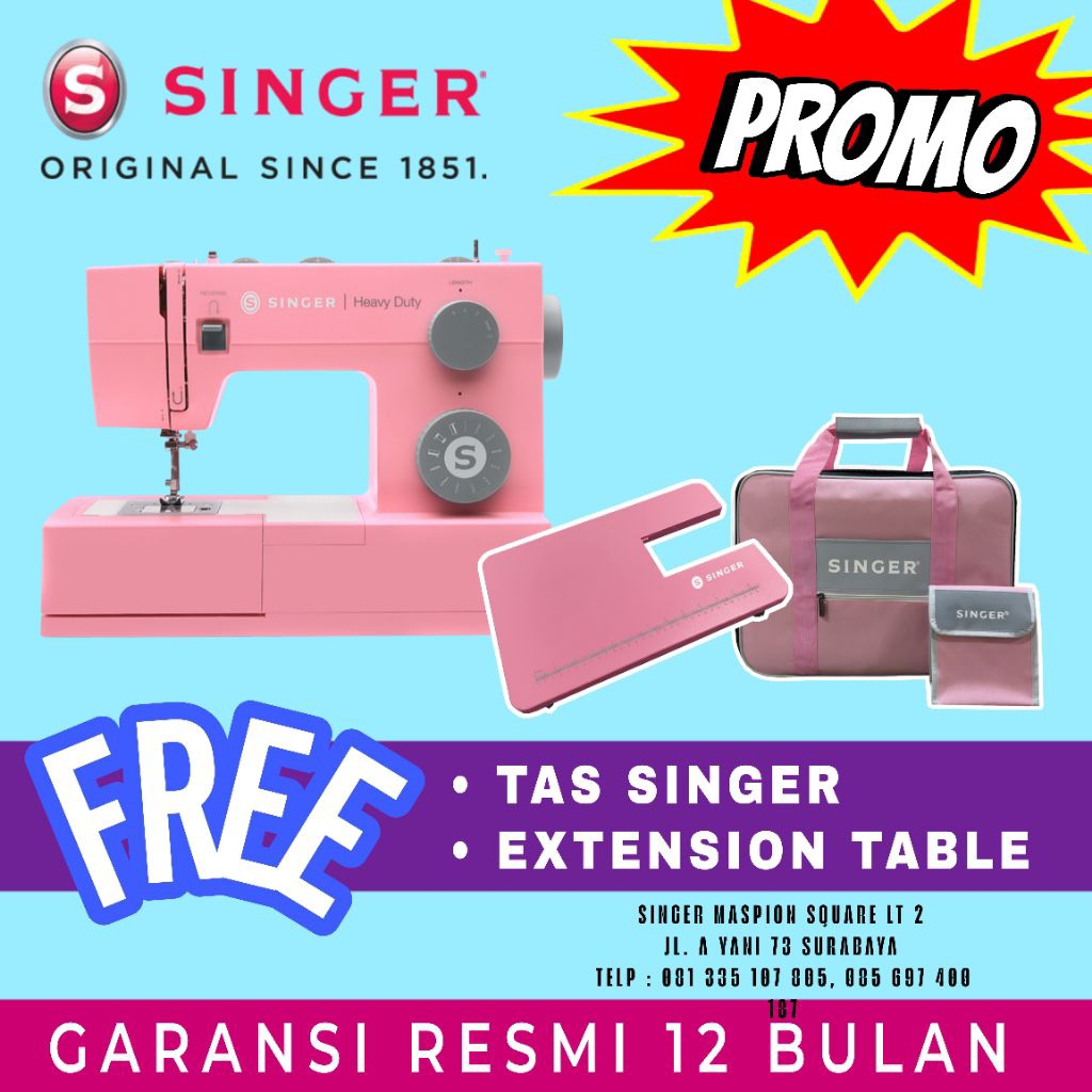 Mesin jahit SINGER 4411 heavy duty