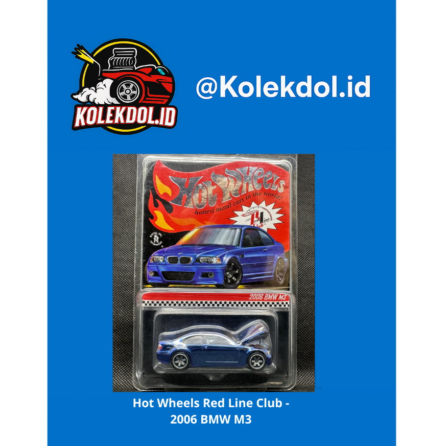 Hot Wheels Red Line Club 2006 BMW M3 Hot Wheels RLC