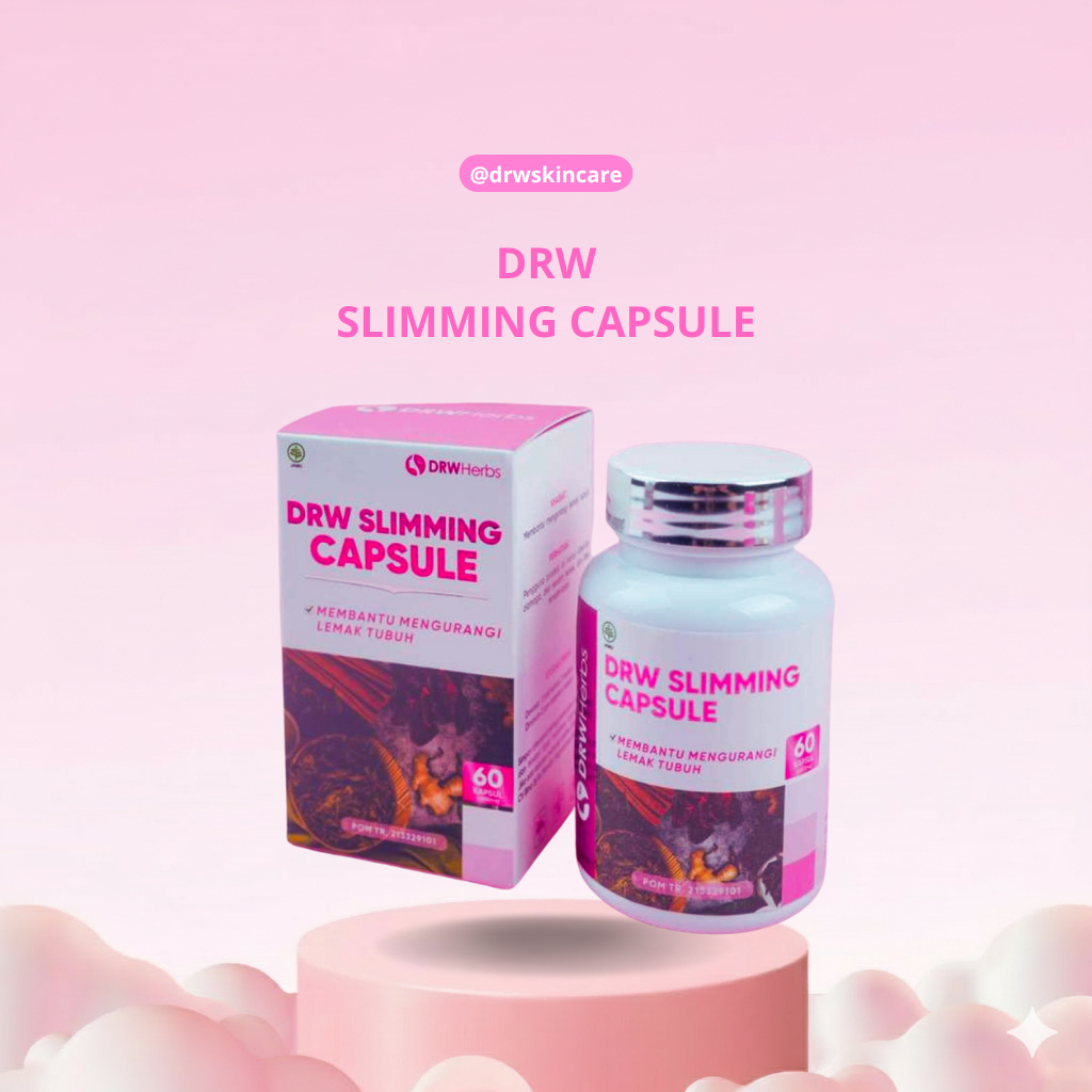 Sliming Capsule Diet DRW SKINCARE Suplemen Makanan Diet & Detoks Pelangsing Turun BB Cepat & Aman