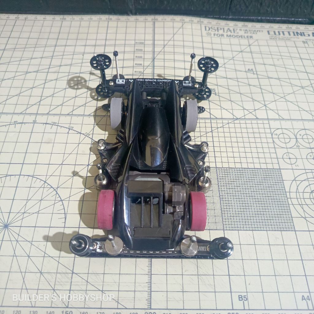 TAMIYA CHASSIS SUPER FM SFM CARBON KARBON SIDE DAMPER INDONESIA DAMPER CLASS STYLE LOOSE ORIGINAL 50