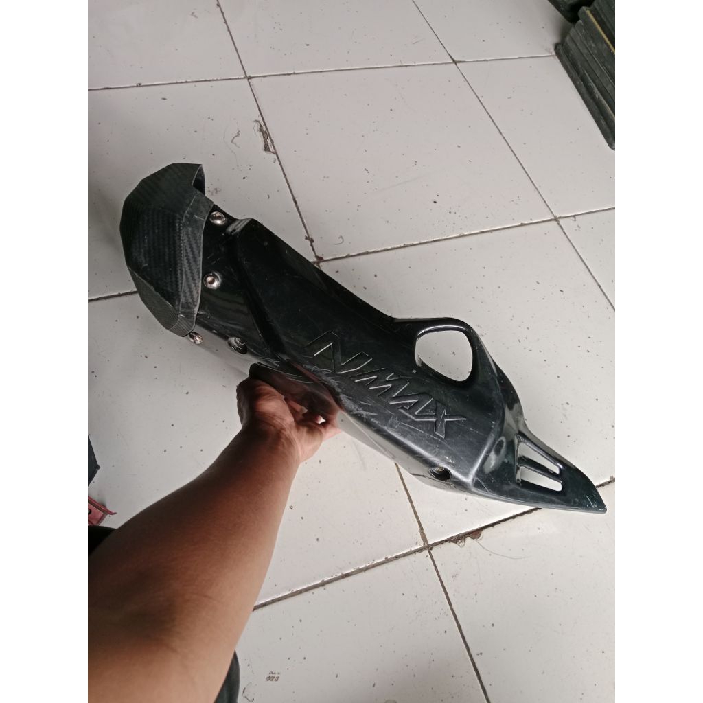 cover tameng knalpot variasi NMax old bekas