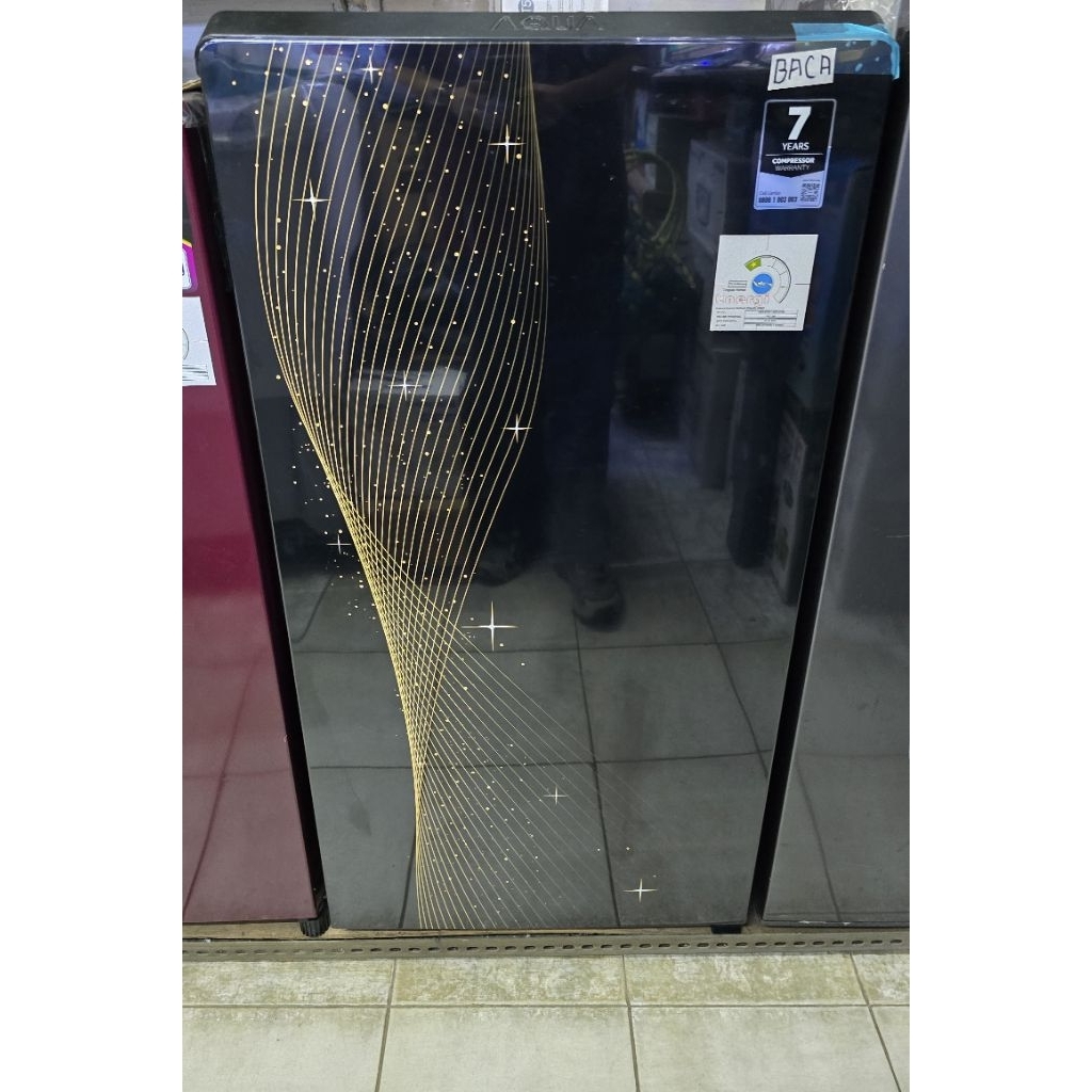 KULKAS AQUA 1 PINTU AQR 185