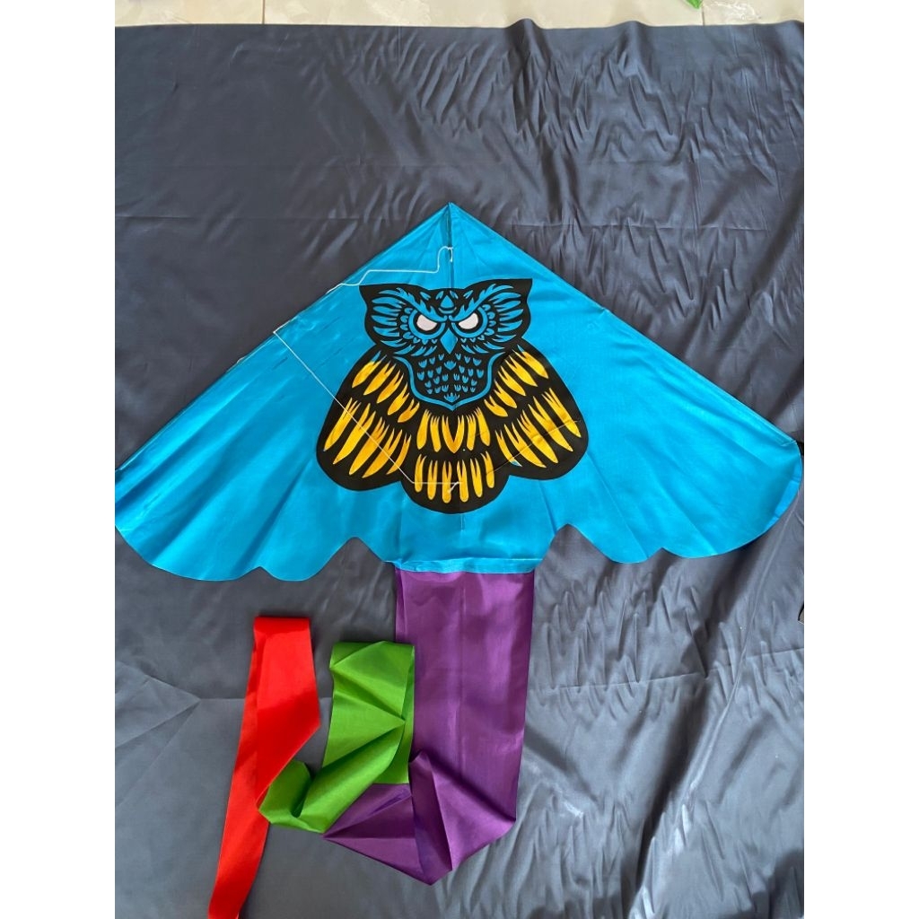 Layang layang hias kain delta aplikasi