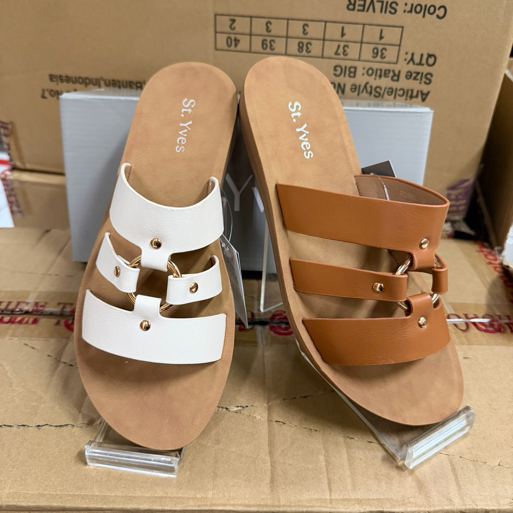 FQ182  slipper sandal wanita upper srampat 36-40