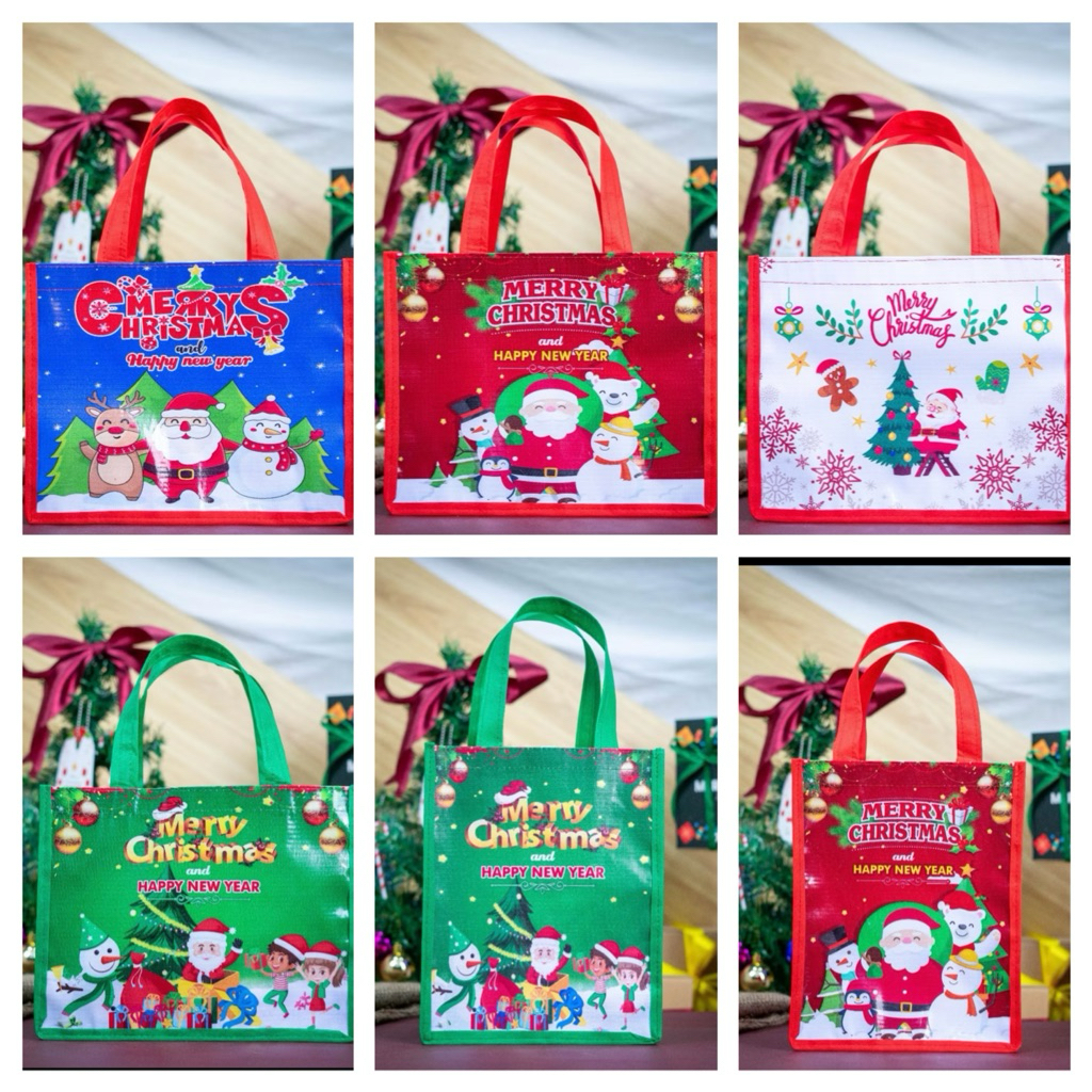 JS Goodie Bag Natalan/Tas Souvenir Natalan/Tas Ulang Tahun Anak