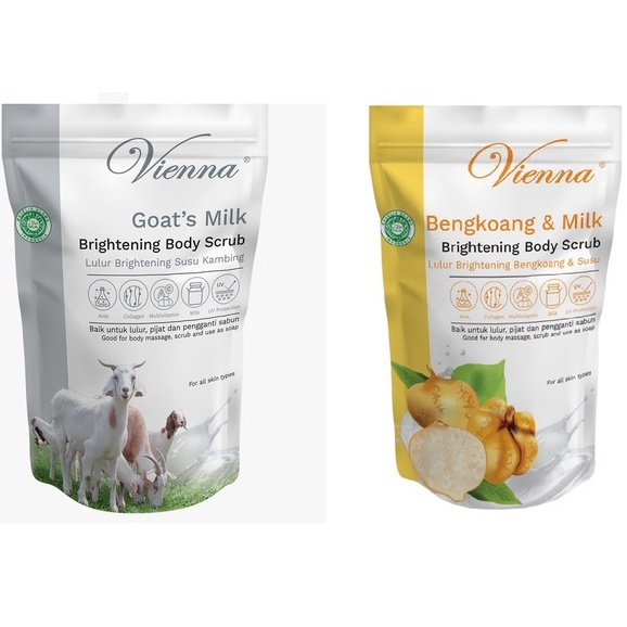 (Pouch) Vienna Body Scrub Refill 250gr