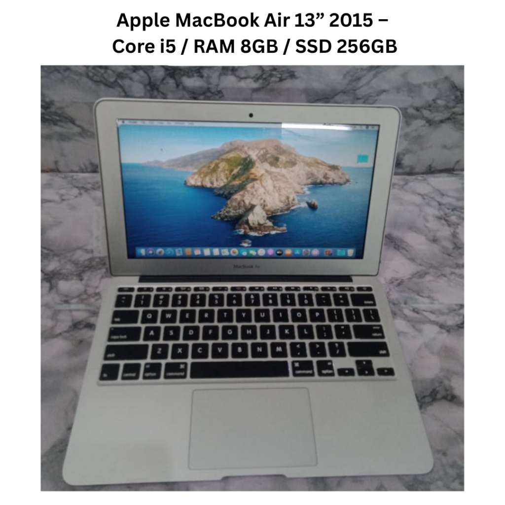Apple MacBook Air 13” 2015 – Core i5 / RAM 8GB / SSD 256GB