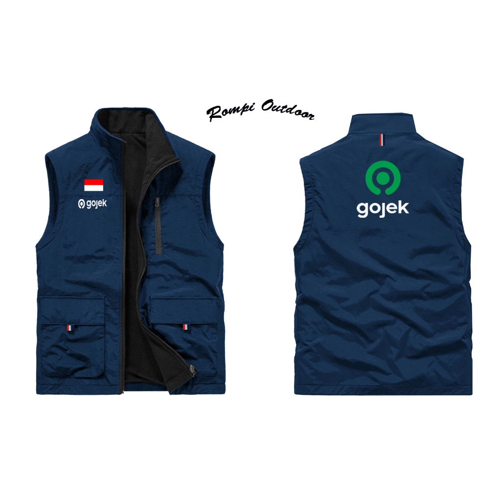 Jaket Rompi Ojol Driver | Jaket Gojek Original | Rompi Gojek
