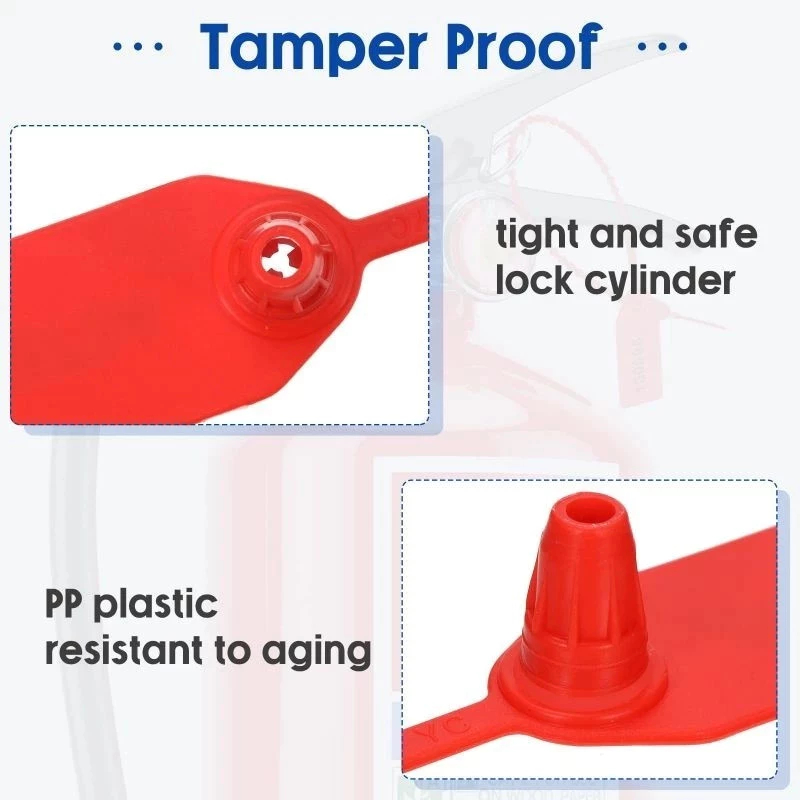 100Pcs Security Seal/Segel Apar/Security Seal/Tali Seal Apar/Segel Makanan/Segel Kabel Ties Label