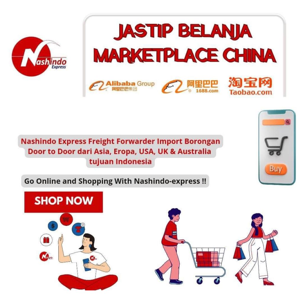 Jastip Balanja Barang di China (Alibaba, 1688, Taobao) All In Jakarta