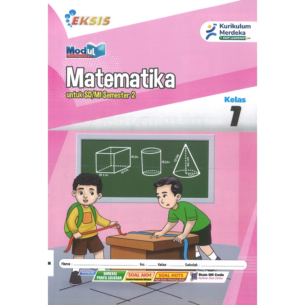 LKS Eksis Matematika Kelas 1 SD/MI Semester 2 Kurikulum Merdeka Tahun Ajaran 2025/2026