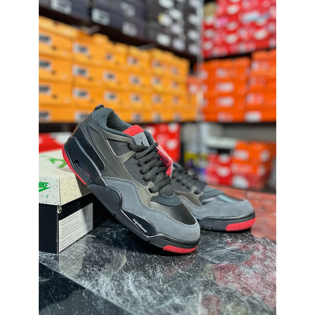 AIR JORDAN 4 RM BRED / TRIPLE BLACK /JORDAN 4/JORDAN 1 LOW/ AIR JORDAN 4 ORIGINAL