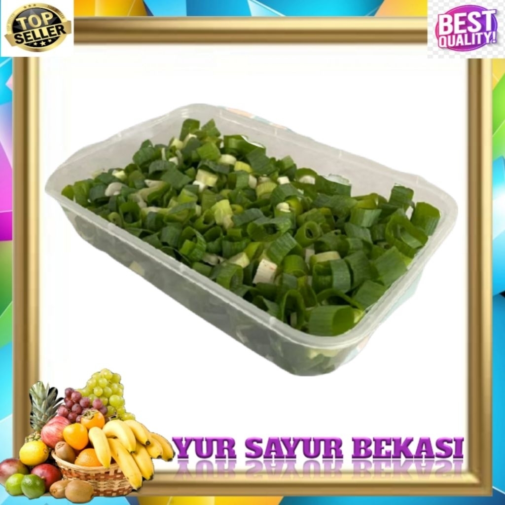 Daun Bawang Potong 100gr.