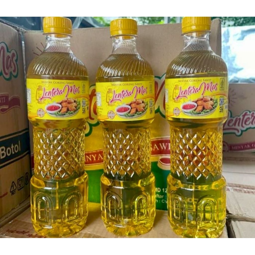 Minyak Goreng Lentera Mas 750ml Kemasan Botol 1 Dus