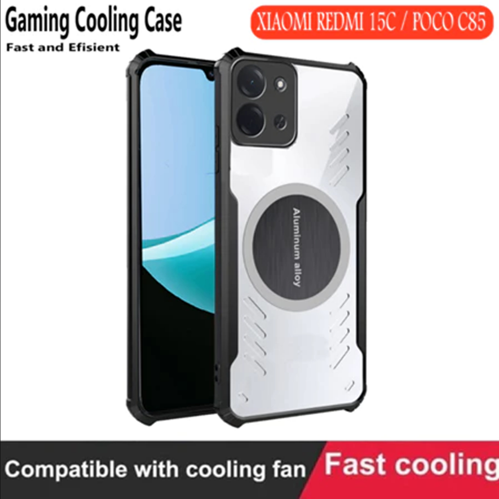 Case Cooling XIAOMI POCO C85 Casing Gaming Magsafe Fan Heat Cooler