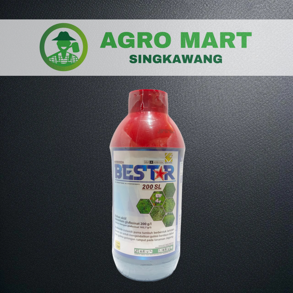 Herbisida Sistemik kontak Bestar 1 Liter 200SL, PEMBASMI RUMPUT LULANGAN
