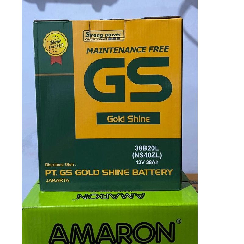 AKI ACCU MOBIL HONDA BRIOZ, JAZZ, MOBILIO, BRV, FREED NS40ZL GS GOLD SHINE