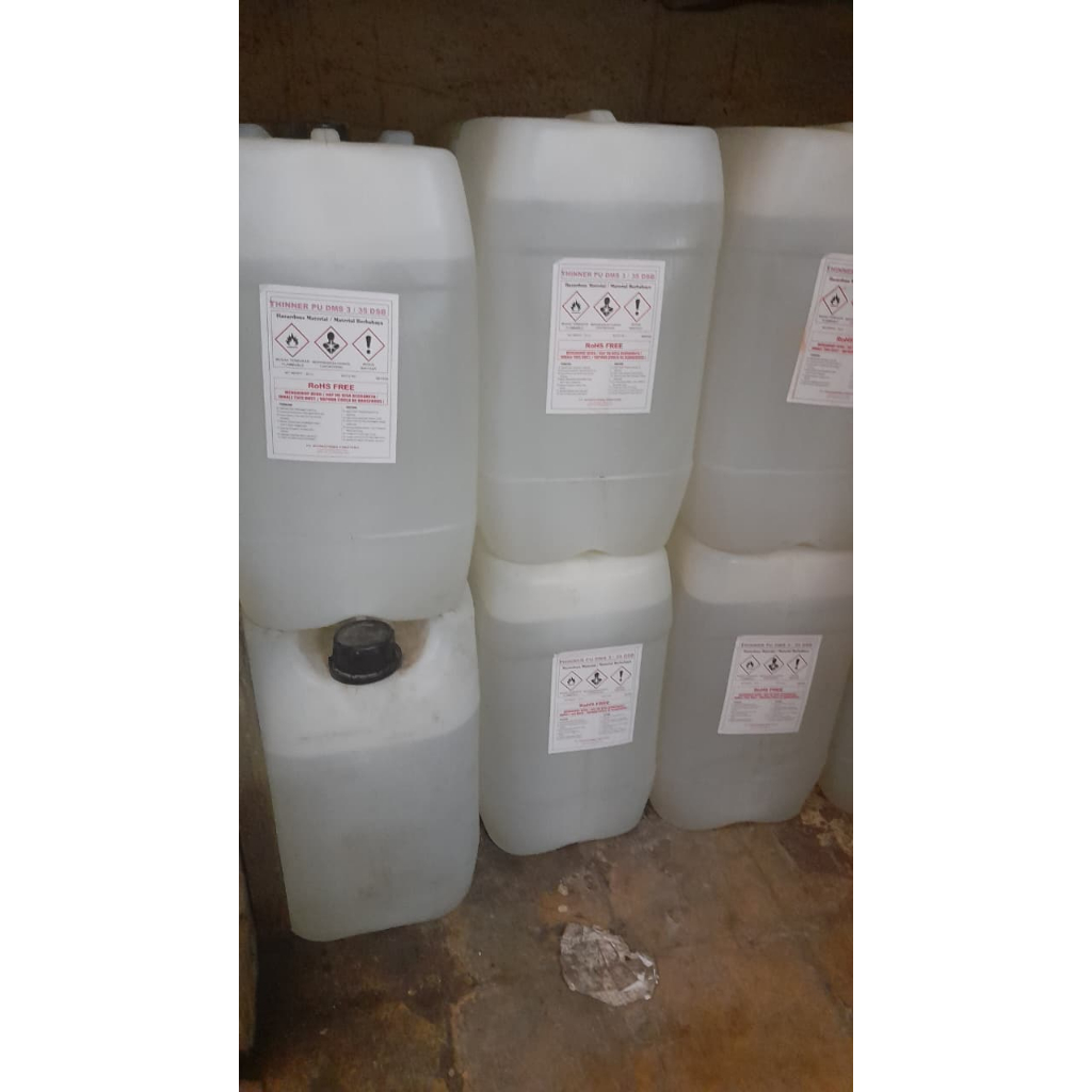 THINNER PU EXTRA SLOW - THINNER A - THINNER ND - THINNER HG DRIGEN 20L (KHUSUS INSTANT)