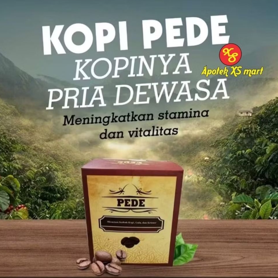 Kopi Pede Instant Bubuk Purwaceng Dieng Membantu Menambah Stamina Asli Original